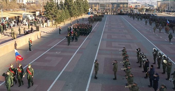 Центр Улан-Удэ будут перекрывать для репетиции парада Победы
