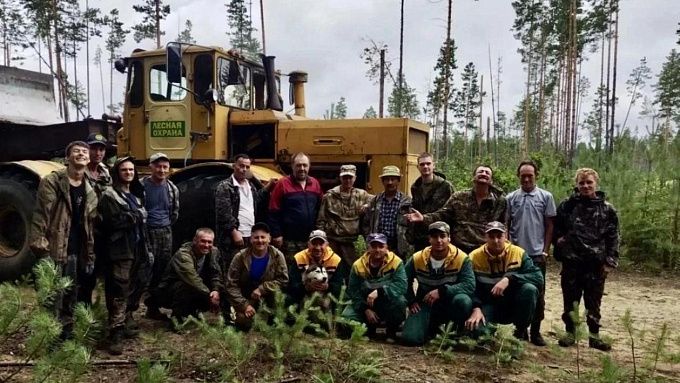 4 воздушных судна следят за лесопожарной обстановкой в Бурятии