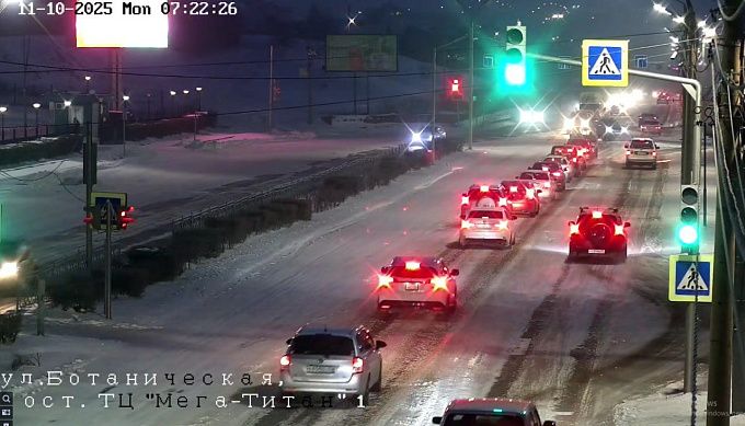 9-балльные пробки сковали Улан-Удэ