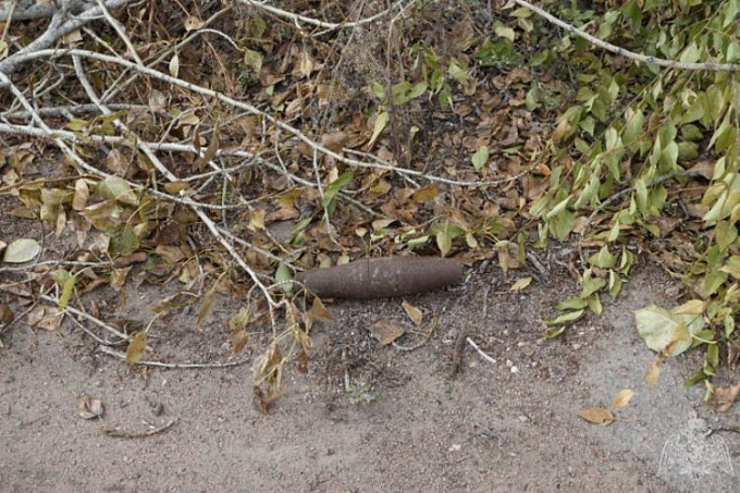 В Улан-Удэ среди мусора нашли боевой снаряд (ФОТО)