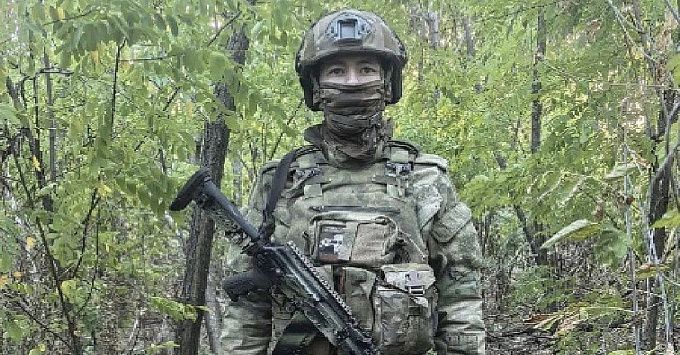 Военнослужащего из Бурятии наградили медалью Жукова