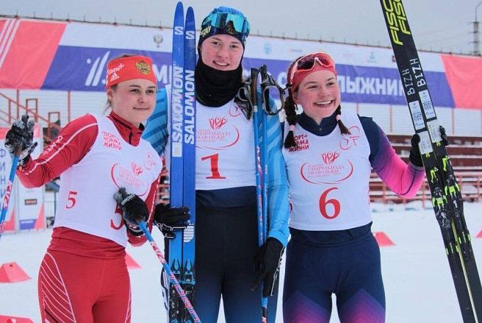 Лыжница из Бурятии выиграла две медали на всероссийской спартакиаде 