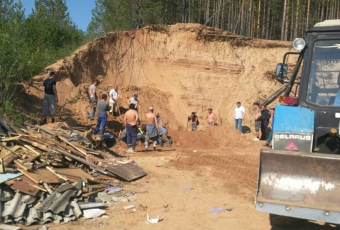В Иркутской области 12-летнего ребенка засыпало землей