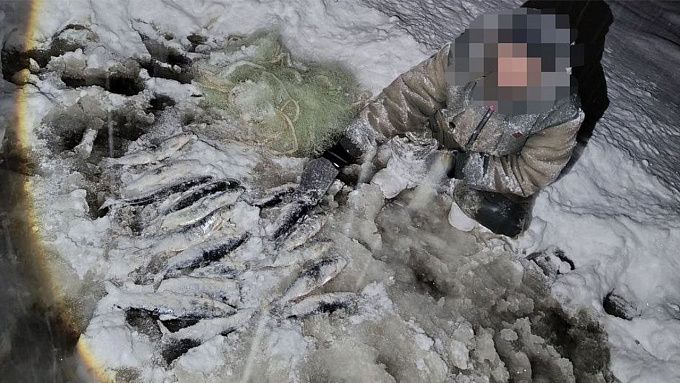 Троих браконьеров-рыбаков из Бурятии поймали с поличным