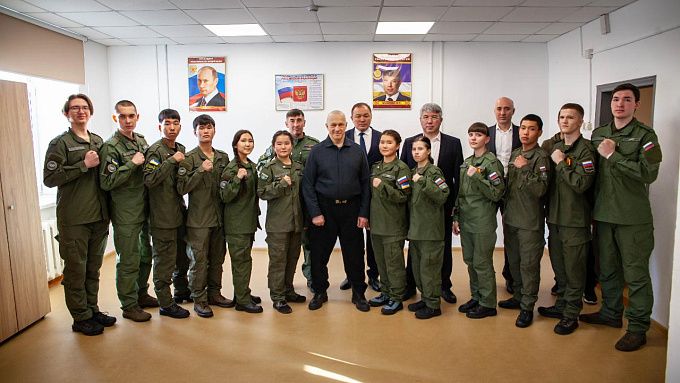 Юрий Трутнев посетил филиал Центра «ВОИН» в Бурятии