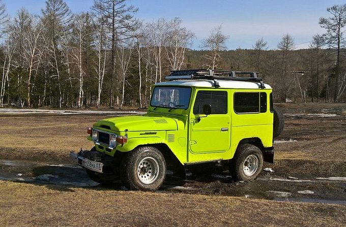 В Улан-Удэ продают раритетный Land Cruiser
