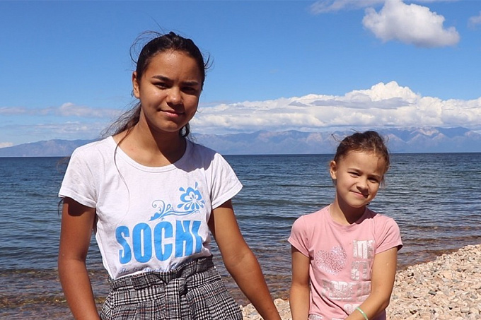 На Байкале девочка спасла свою младшую сестру 