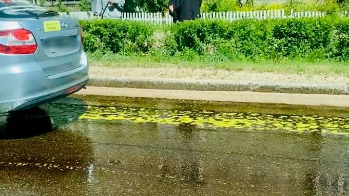 «Масляную» дорогу в Улан-Удэ засыплют песком