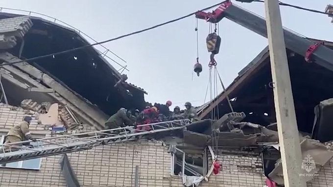 На месте взрыва в Чите спасли больше 10 человек
