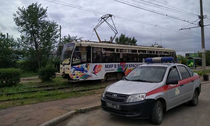 В Улан-Удэ дебошира в трамвае пришлось усмирять росгвардейцам