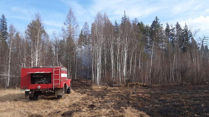 В Бурятии вспыхнувшие пожары уничтожили более 420 га леса