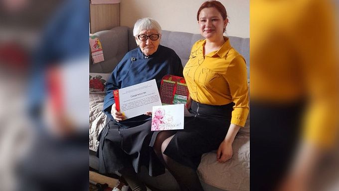 В Бурятии труженица тыла отметила 101-ый год рождения