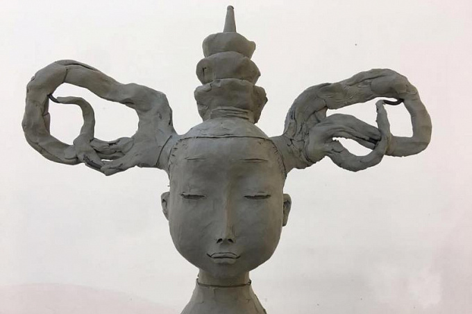 Скульптура Даши Намдакова может появиться на набережной в Улан-Удэ