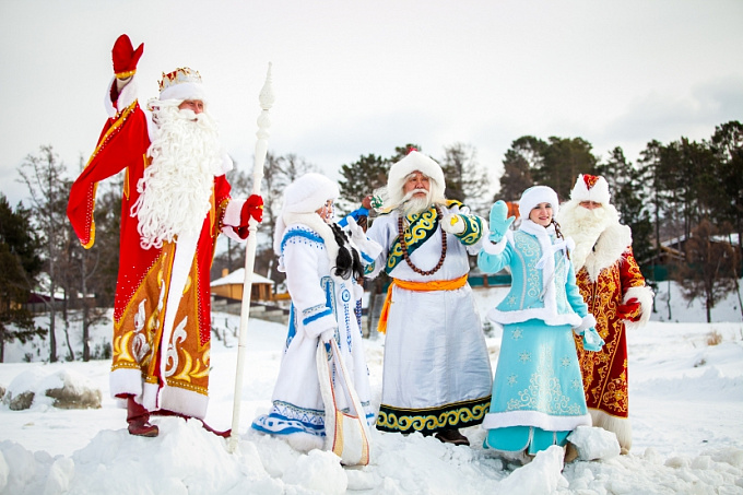 На Сагаалган в Бурятию приедут два иностранных Деда Мороза