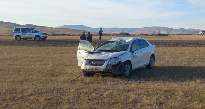 В Бурятии неопытный водитель устроил аварию с пострадавшими