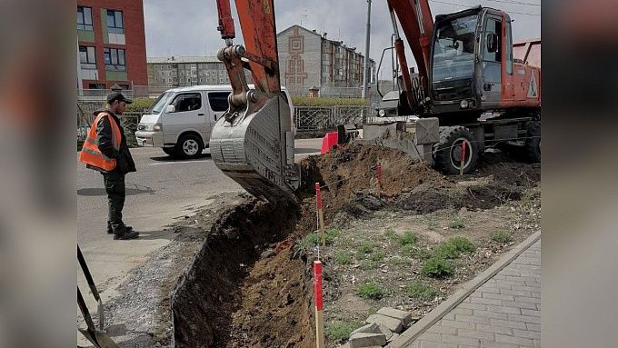 Дорожный ремонт начали на одной из магистральных улиц Улан-Удэ