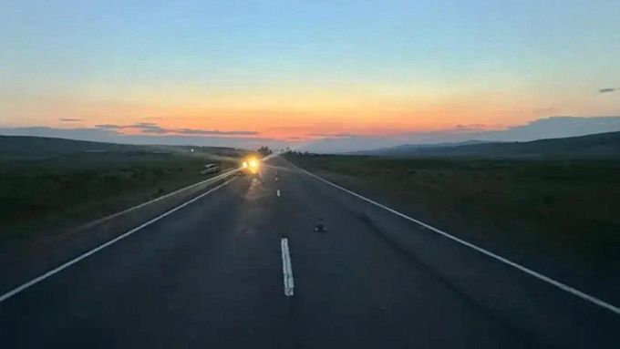 В Бурятии водитель попал в больницу после ДТП с лошадью