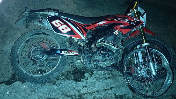 В Бурятии два подростка попали в аварию на мотоцикле