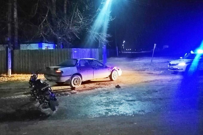Подросток попал в аварию на трассе в Бурятии