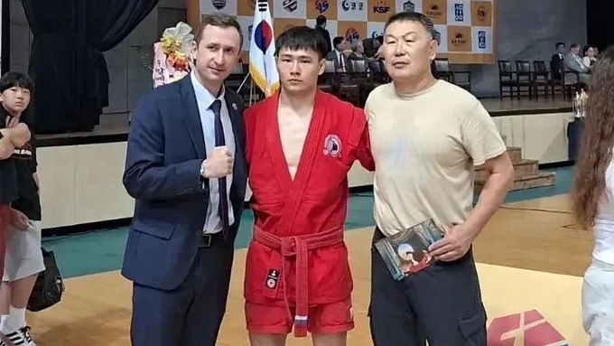 Бурятский спортсмен выиграл чемпионат Кореи по самбо
