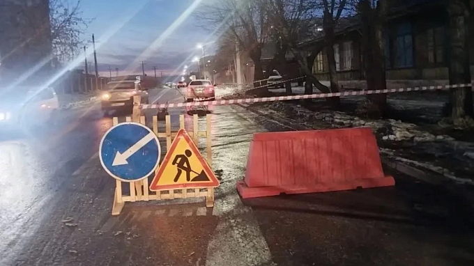 Коммунальная авария оставила без воды и дороги улан-удэнцев