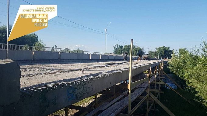 В селе Бурятии продолжается ремонт моста