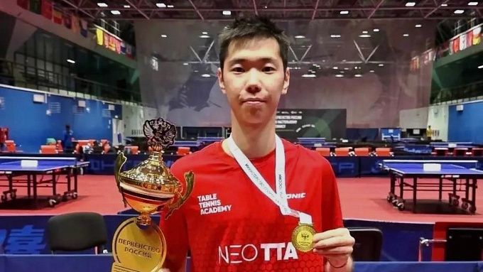 Теннисист из Бурятии выиграл золото на первенстве России