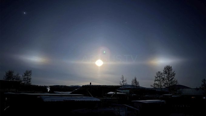 Ложная луна взошла над Бурятией