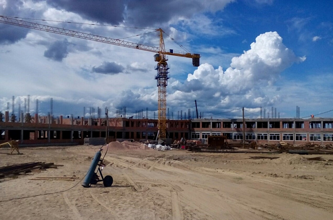В Бурятии началось строительство новой школы на 450 мест