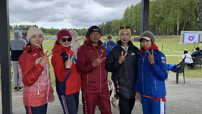 Бурятские лучники завоевали шесть медалей на открытом Кубке Беларуси