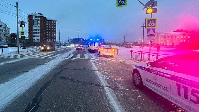 Женщину с 3-летним ребенком сбили в Улан-Удэ 