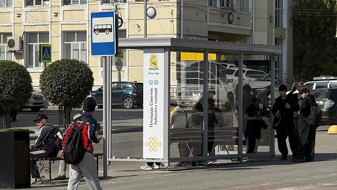 Восемь остановок с видеоэкранами установили в Улан-Удэ