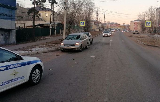 В Улан-Удэ водитель иномарки сбил пожилого мужчину прямо на «зебре»
