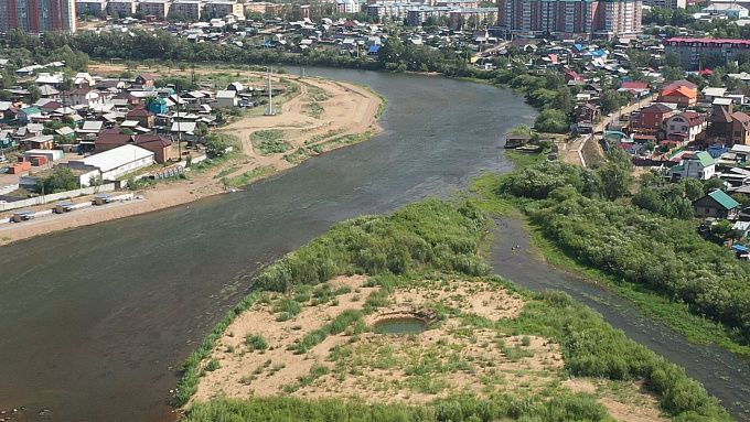Реки в Улан-Удэ постепенно поднимаются 