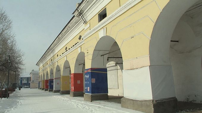 К ремонту Гостиных рядов в центре Улан-Удэ обещают приступить этой весной