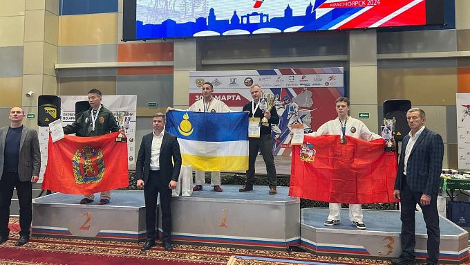 Рукопашники Бурятии завоевали шесть медалей на первенстве России