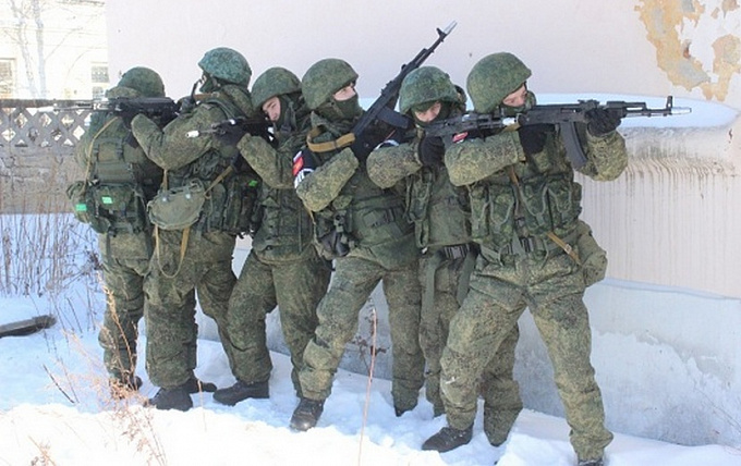 В Бурятии военные полицейские задержали вооруженных диверсантов