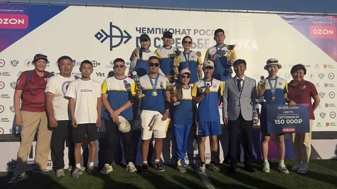 Лучники из Бурятии завоевали пять медалей чемпионата России