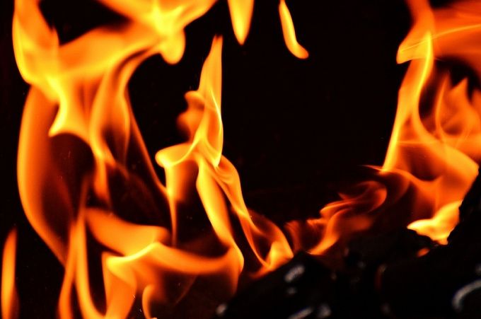 Мужчина пострадал на пожаре в Бурятии