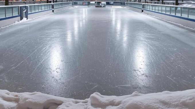 В Улан-Удэ начали заливать катки 