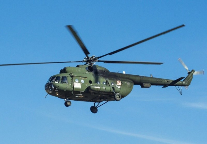 Вертолет случайно выстрелил по жилому дому в Чите