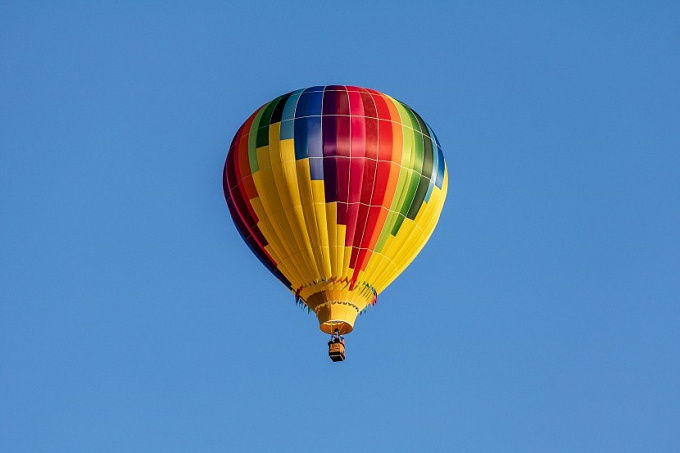 В Бурятии без разрешения запустили воздушный шар 