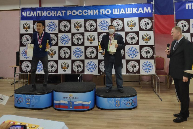 Шашист из Бурятии завоевал бронзу на чемпионате России