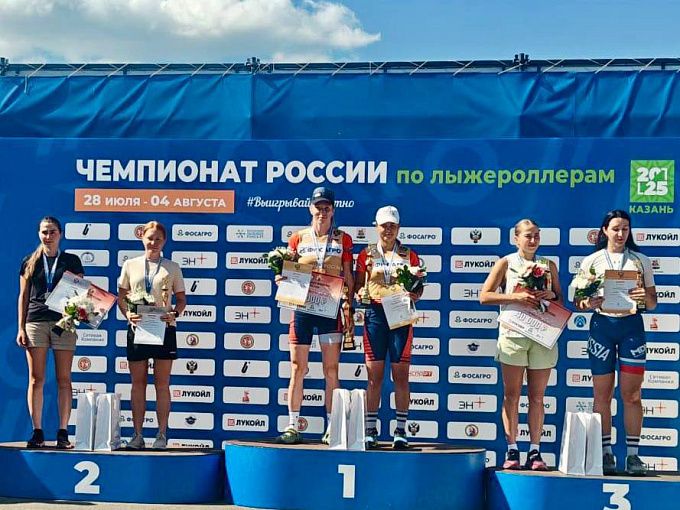 Уроженка Бурятии завоевала золото на чемпионате России по лыжероллерам