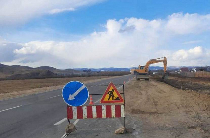 В пригороде Улан-Удэ приступили к ремонту федеральной трассы