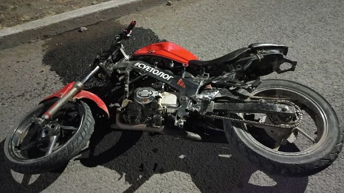 В районе Бурятии разбился мотоциклист. Пассажирка в больнице