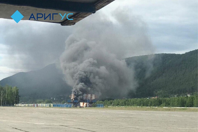 В Бурятии ликвидировали пожар на месте авиакатастрофы с самолетом Ан-24