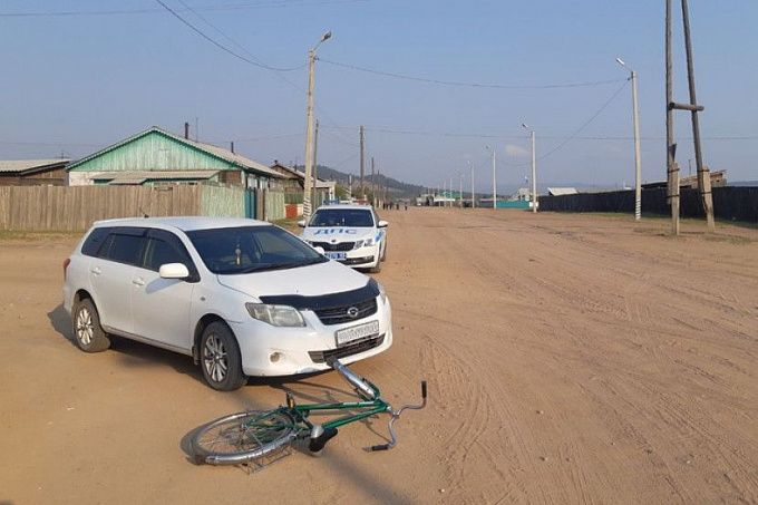 В Бурятии водитель «Тойоты» сбила 9-летнего велосипедиста 