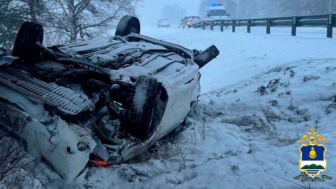 Двое детей пострадали в аварии на трассе «Байкал»