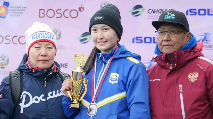 Лучница из Бурятии стала серебряным призером чемпионата России
